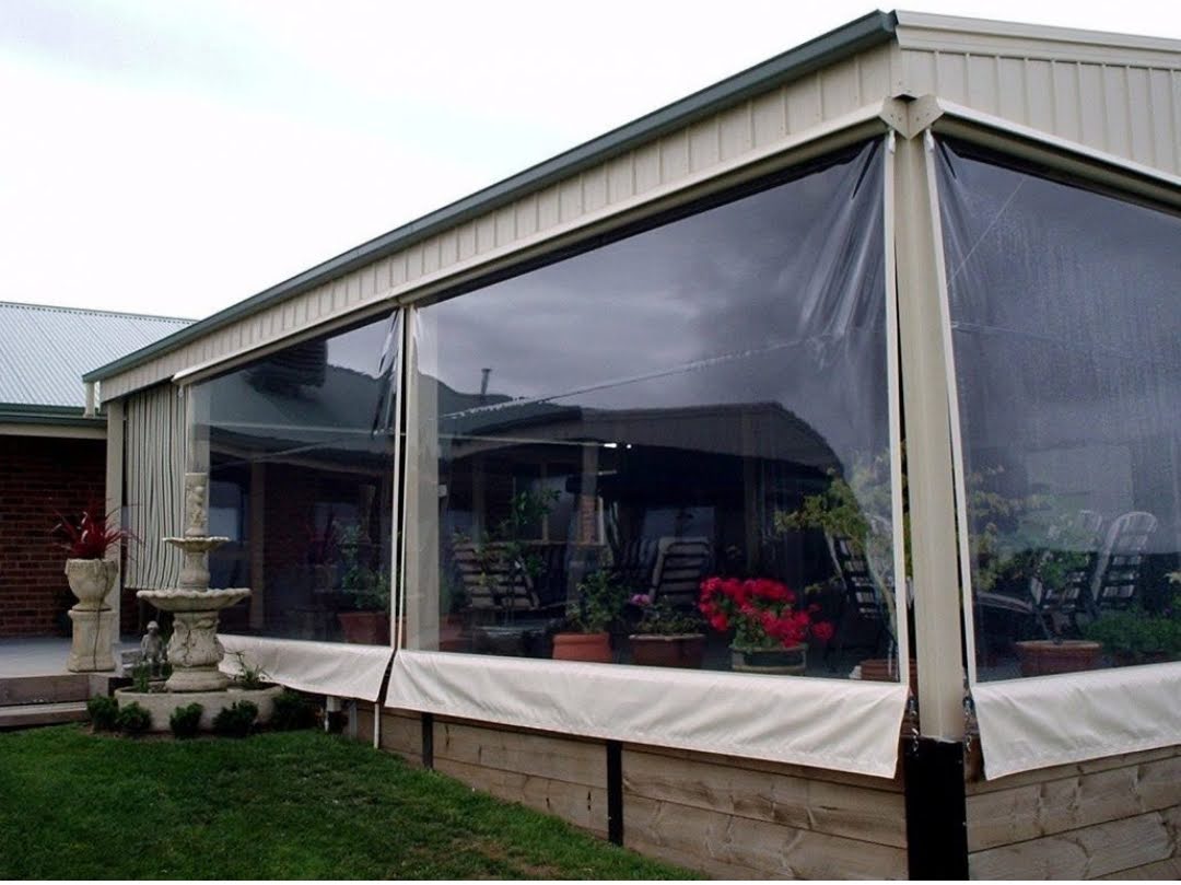 Şeffaf Fermuarlı Branda